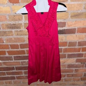 White House Black Market Fuchsia Dress